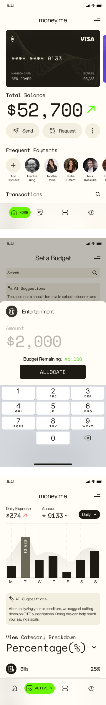 money.me research screens